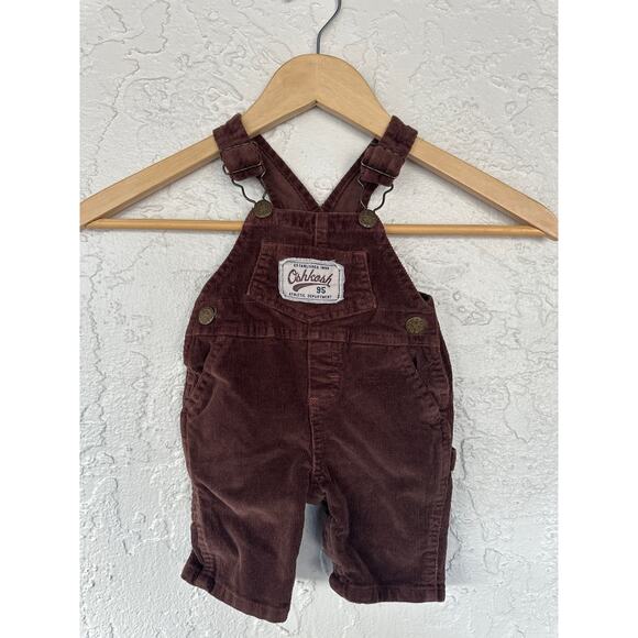 OshKosh B'gosh Other - OshKosh B'gosh - Vestbak - Corduroy Overall - Size 0-3 Months - Brown